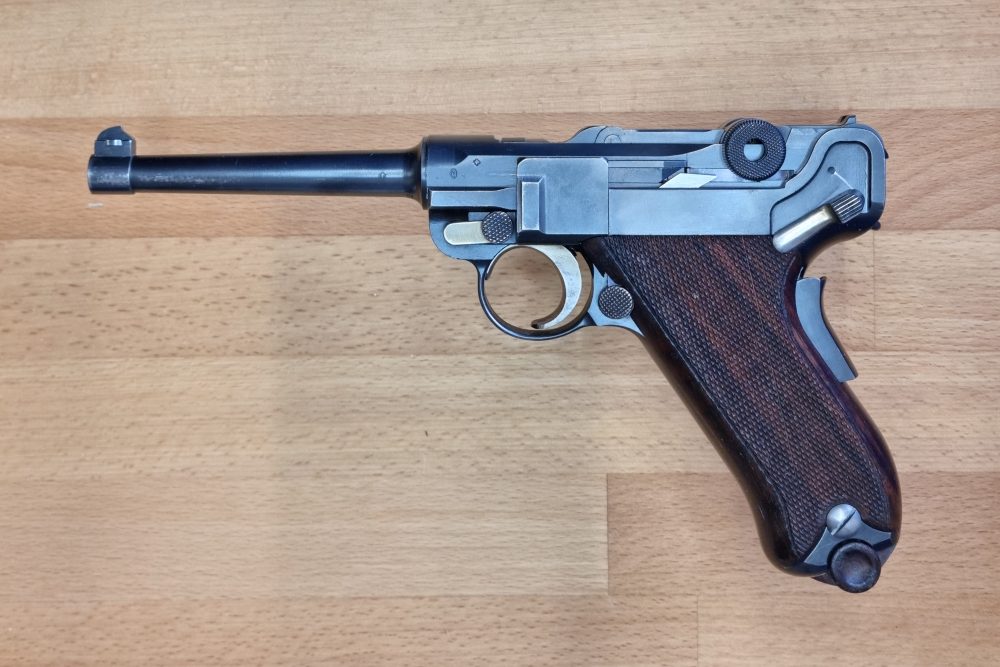 Pistole W+F Mod. Parabellum 06/24, Kal. 7,65 Para