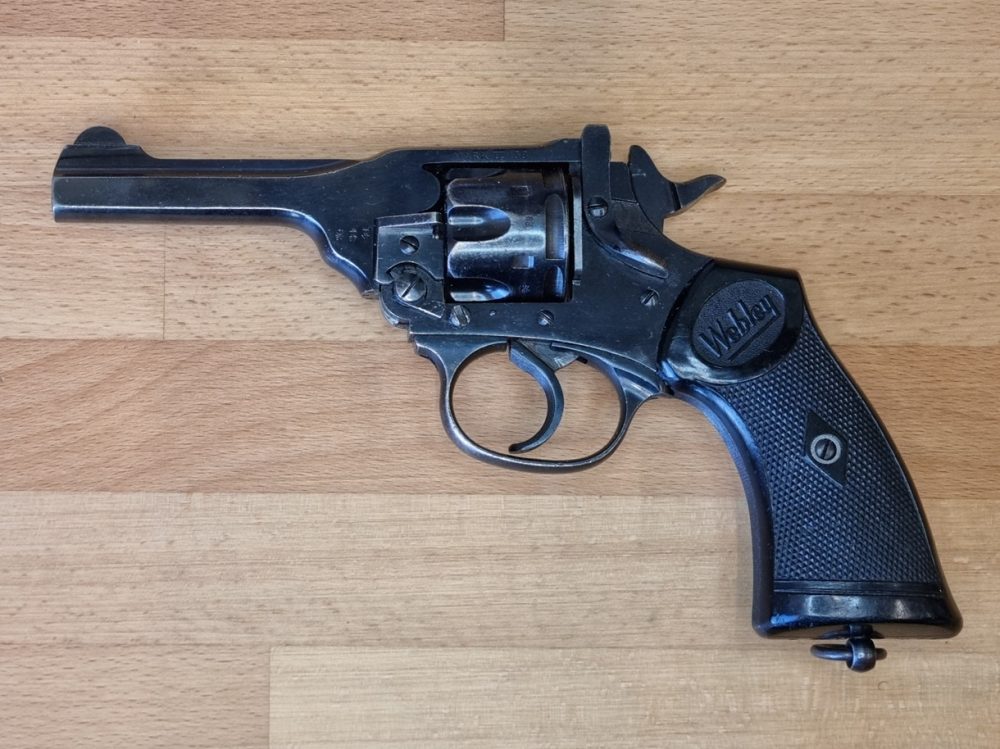 Revolver Webley Mod. Mark IV, Kal. .38 S&W