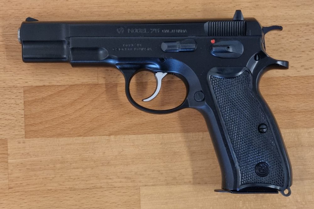 Pistole, CZ, CZ75, Kaliber 9 mmP