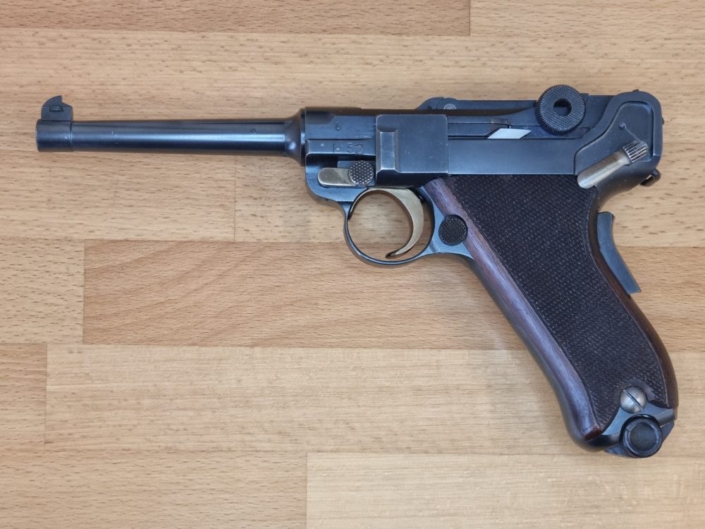 Pistole W+F Mod. Parabellum 06/24, Kal. 7,65 Para