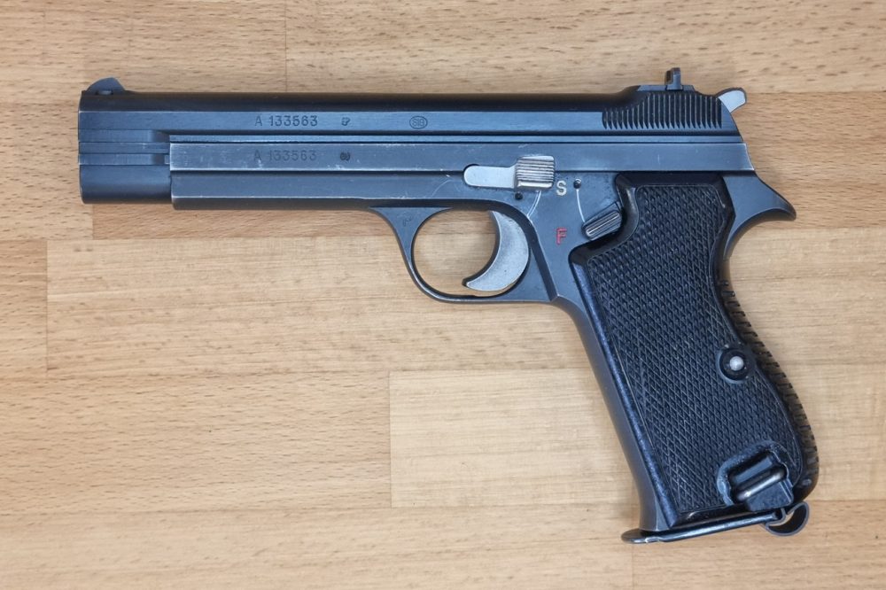 Pistole SIG Mod. P210-2, Kal. 9mmP