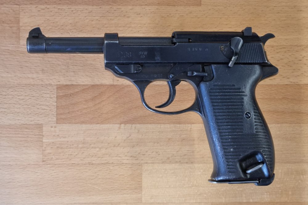 Pistole Mauser Mod. P.38 SVW 45, Kal. 9mmP, Nr. 9700 I
