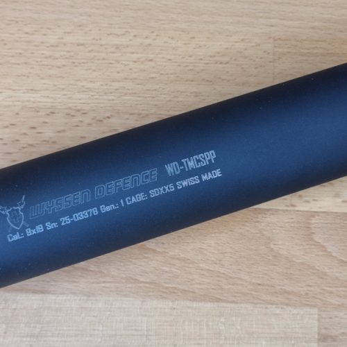 Schalldämpfer WYSSEN DEFENCE WD-TMCSPP Kal. 9 mmP (für Steyr SPP)
