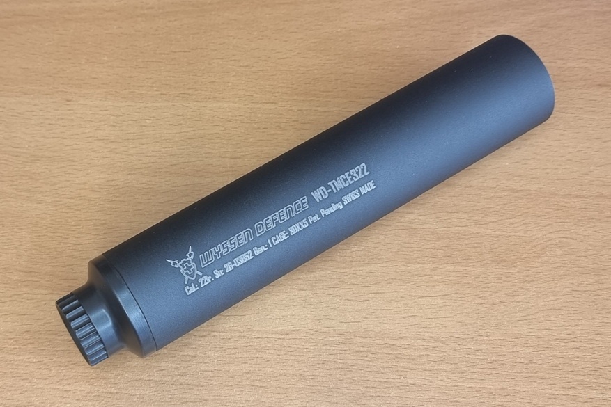 Schalldämpfer WYSSEN DEFENCE WD-TMCE322 Kal. .22lr. ( für Scorpion EVO3)