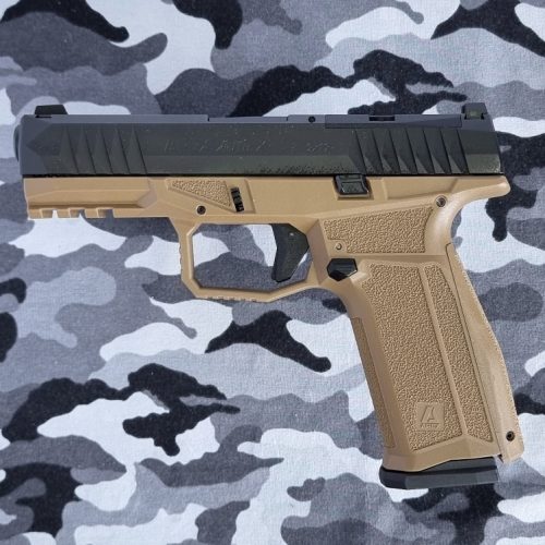 Pistole Arex Delta Grösse X OR FDE, Kaliber 9x19mm