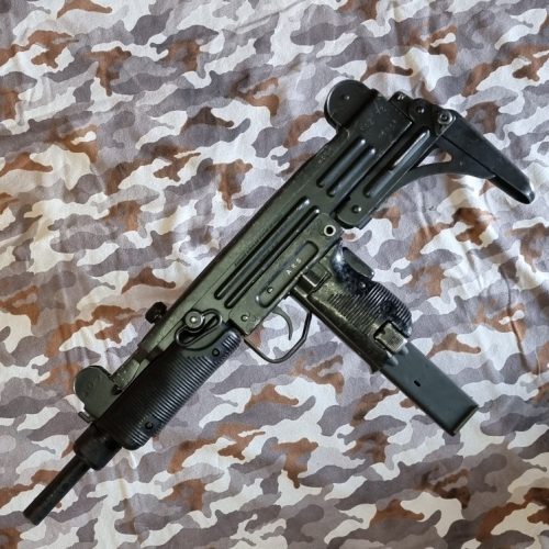 Automat (blockiert auf Halbautomat), FN Mod. UZI-SMG, Kal. 9 mmP, Nr. 16742